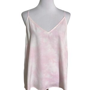 A New Day Light Pink Tie-Dye Tank Top